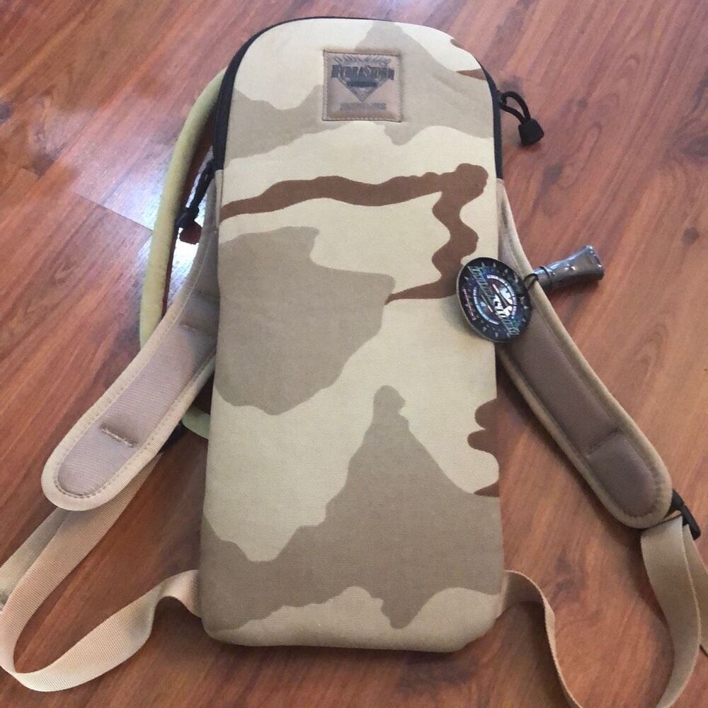 NEW Hydrastorm Turbine Desert camo hydration back pack